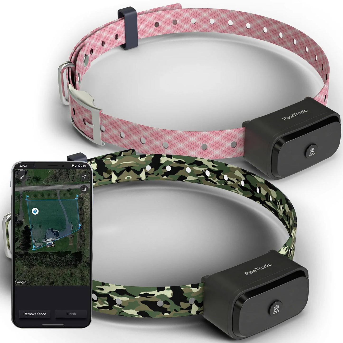 Pawtronic Pro Series Wireless GPS Dog Fence - Ultimate Safety for Your Furry Friend!