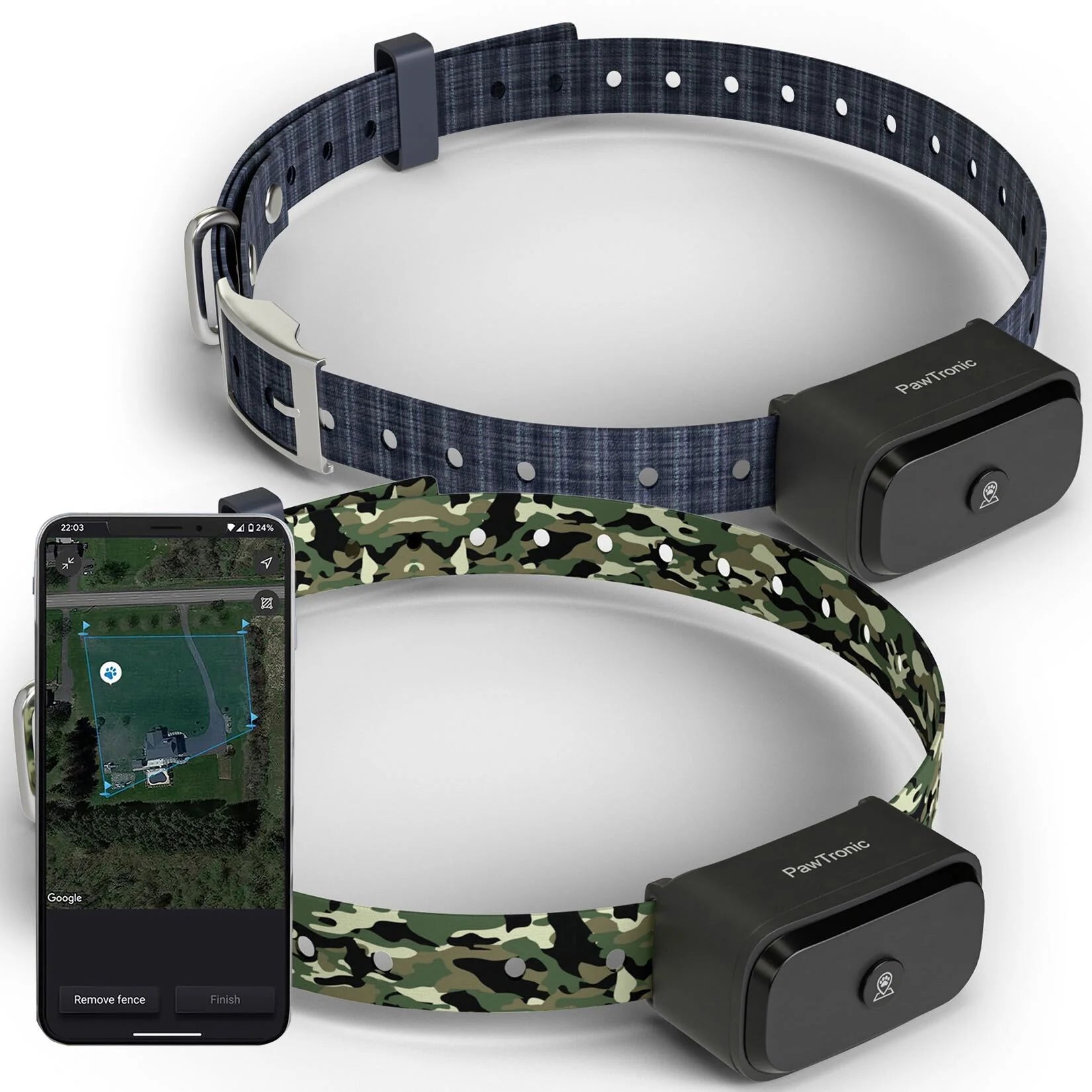 Pawtronic Pro Series Wireless GPS Dog Fence - Ultimate Safety for Your Furry Friend!