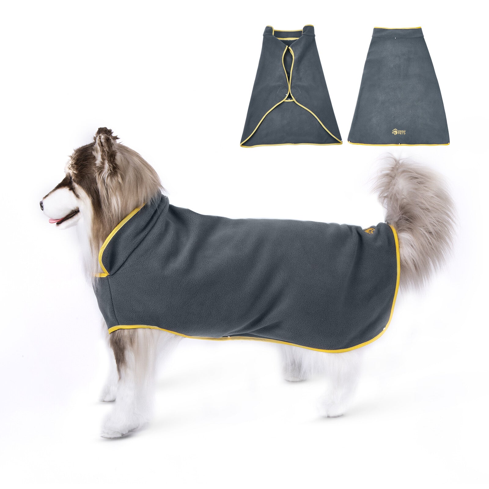 Cozy Fleece Vest for Dogs & Cats - Winter Coat & Raincoat Liner in XXL